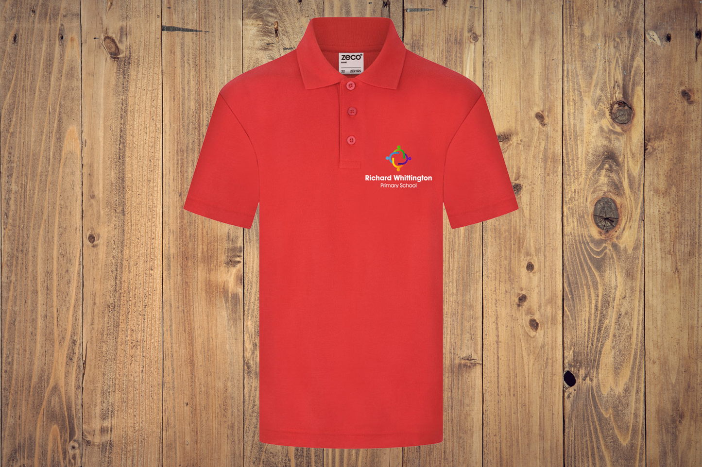 Richard Whittington Red Polo Shirt